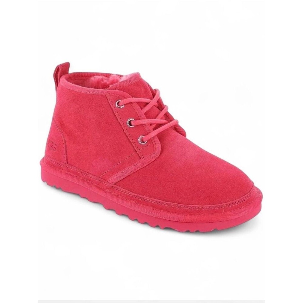UGG Neumel Pink Boots Women’s S/N 3236 Lace Up